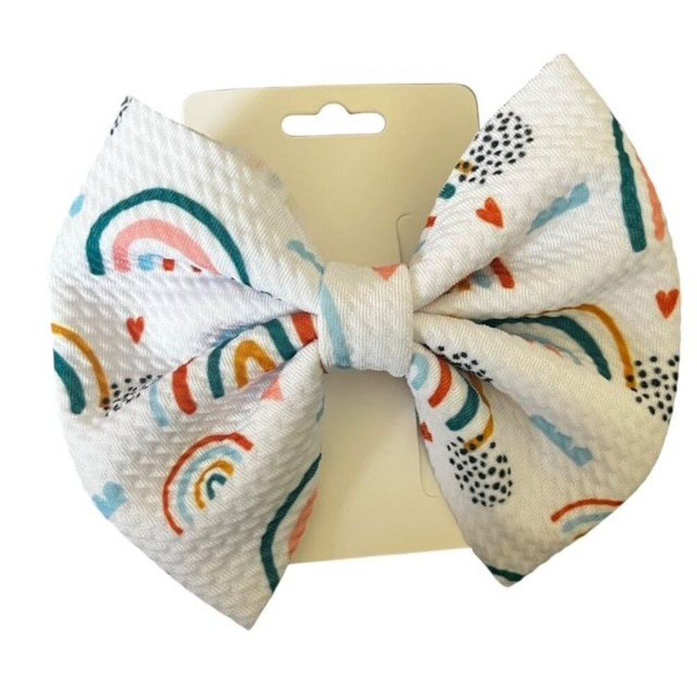Chasing Rainbows 5" Hair Bow